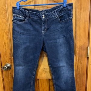 Silver jeans